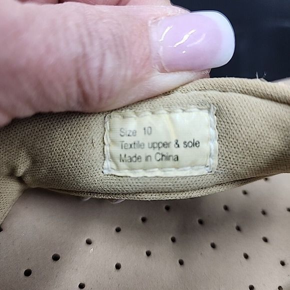 Volatile Bahama Tan Woven Thong Wedge Sandals Women's Size 10 Flip Flop Wedge - Picture 12 of 12